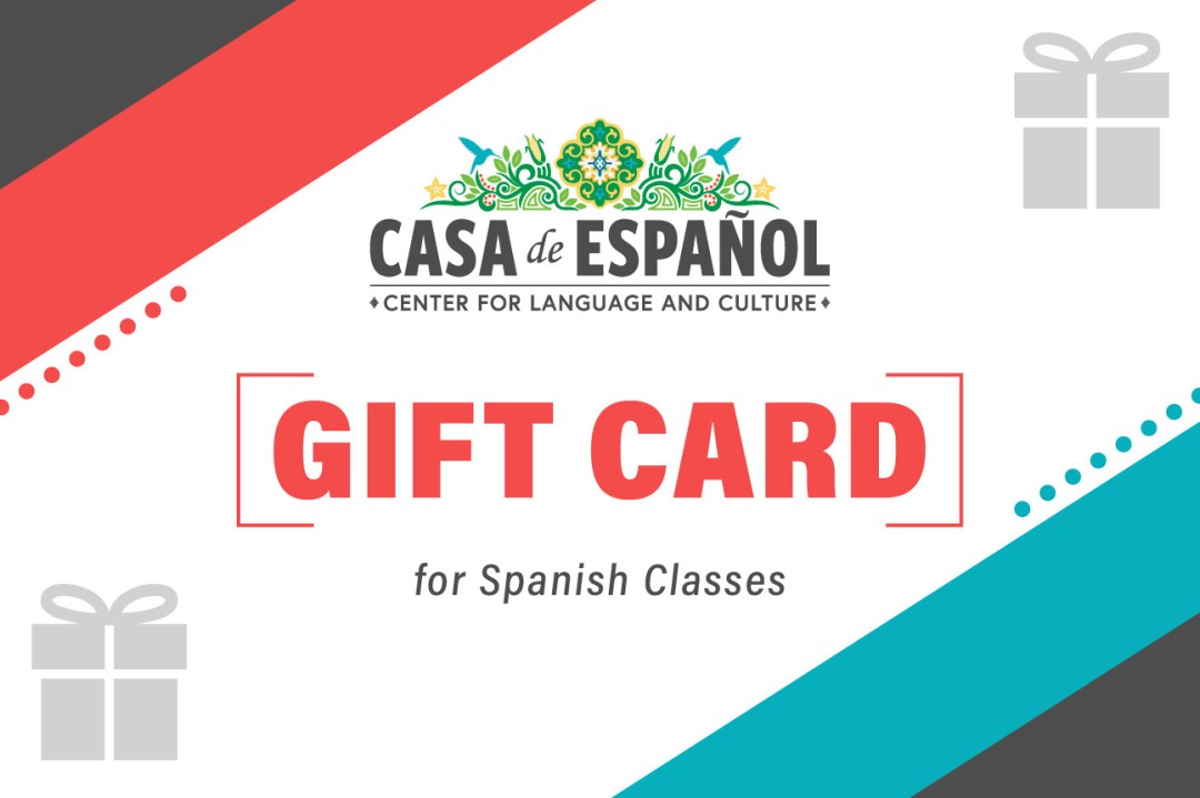 Gift Card for Spanish Classes