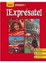 ¡Exprésate!: Spanish 1 (High School Spanish 1) - Used ¡Exprésate!: Spanish 1 (High School Spanish 1) - Used