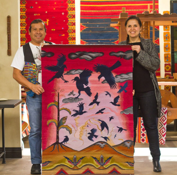 Oaxacan weaver Sergio Martinez